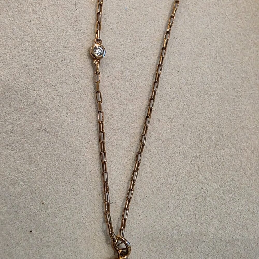 Gold "Love" Necklace - Picture 2 of 5